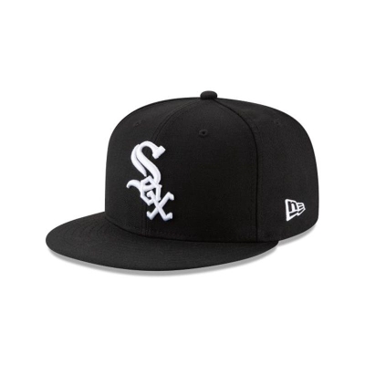 Chicago White Sox Gorra | New Era MLB Wool 59fifty Fitted Cap Mexico - Negros